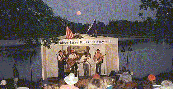 Holton, Kansas May 1996 Prairie Lake 
Pickin Party Festival 'Bluegrass Moon'